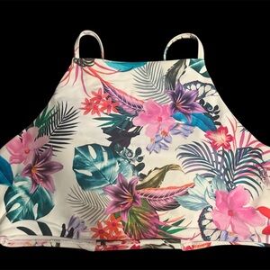 Women’s swimsuit top Sz L (no size tag)